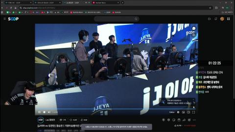 야바 - [클립]1세트 깐숙 샤라웃 해주는 피넛 - 멸망전 결승