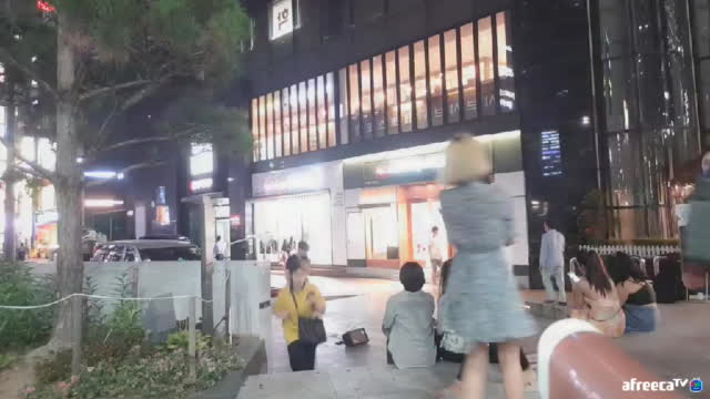강남역에서 댄스추기