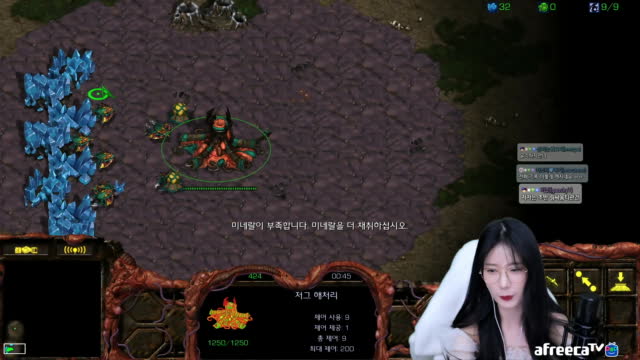 [01/22][엔치원] 경기[엔돌핀(Z) vs 우힝이(Z) 3경기] 돌핀원장샘시점
