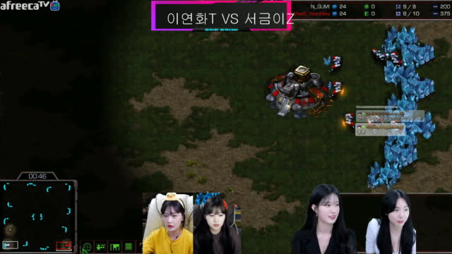 [02/22][엔치원vs만스터치] 경기[서금이(Z) vs 이연화(T) 1경기]