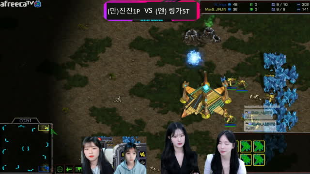 [02/22][엔치원vs만스터치] 경기[링가(T) vs 진진(P) 6경기]