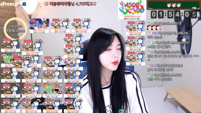 210329) 눈사람 (200일) - 지붕위소희