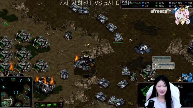 [02/26][7티어CK] 경기[김하선(T) vs 다쁘(P) 2세트1경기2편]