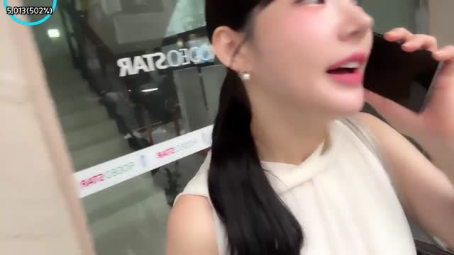 민서율 풀메한채 비 다맞으며 택시기사님 어디가세요오오