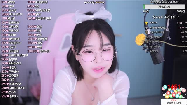 블링블링 하얀 왕리본 머리삔 화이트 프린세스 간바레 이쁜이 ˚요원˚ 이뽀 