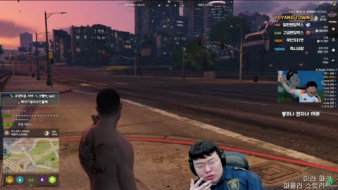 봉준 - 봉준 경찰청장 GTA5 요양타운