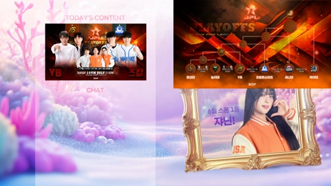 07월10일 플레이오프 2라운드 YB VS 츠캄몬스터즈